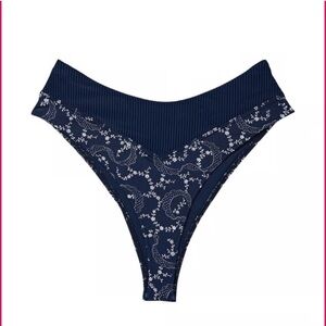 New! Frankie’s Bikinis Bellamy Ribbed Bikini Bottom 10722